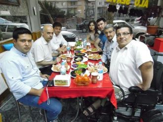 Demirci Basını Yemekte Buluştu