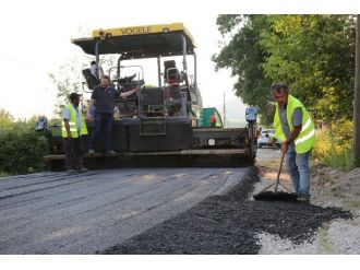 Asfalt Çalışması Kömürlük Mahallesi’nde Devam Ediyor