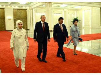 Erdoğan Onuruna Verilen Yemeğe Katıldı