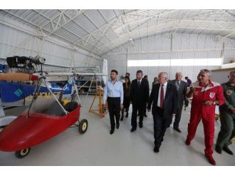 Vali Tuna’dan Sivrihisar Uluslararası Sportif Havacılık Merkezi’ne Ziyaret