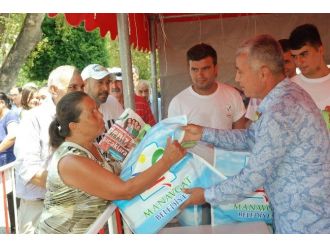 Manavgat’ta Bin Adet Cibinlik Dağıtıldı