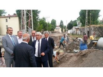 Başkan Karaçanta Çalışmaları Yerinde Gördü
