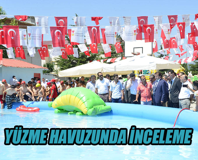 Yüzme Havuzunda İnceleme