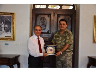 İl Jandarma Komutan Yardımcısı Albay Emre Gök’ten Veda Ziyareti