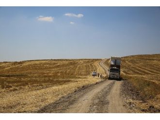 Gölbaşı’nda Kadastro Yollarında Çalışma