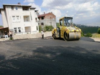 İzmit Yolları Asfatlanıyor