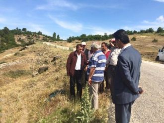 Köy Yollarına Bakım Çalışması