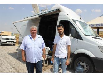 Sınır Hattındaki Gazetecilere Ziyaret