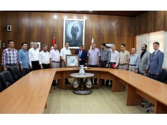 Gönüllü Kültür Teşekkülleri Üyelerinden Vali Yılmaz’a Teşekkür Ziyareti