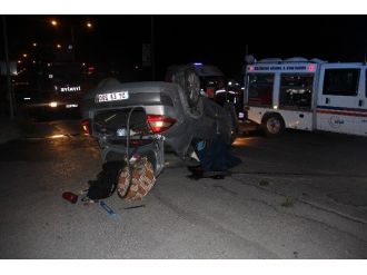 Erzincan’da Takla Atan Otomobilde 1 Kişi Öldü
