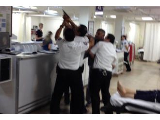 Hastaneye Silahlı Baskın