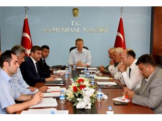 Gümüşhane’de İl Umumi Hıfzıssıhha Kurulu Toplantısı Yapıldı