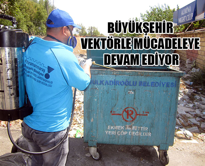 Büyükşehir Vektörle Mücadeleye Devam Ediyor