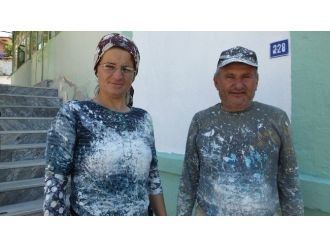 Karı Koca Ekmeklerini Gökte Kazanıyor