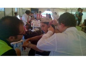 Koreli Sağlıkçılar Daiş’tan Kaçan Ezidileri Sağlık Taramasından Geçridi