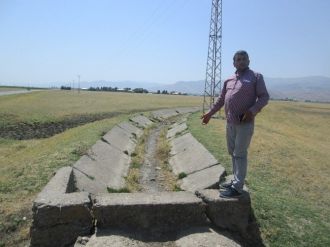 Muş’ta Sulama Kanalları Susuz Kaldı