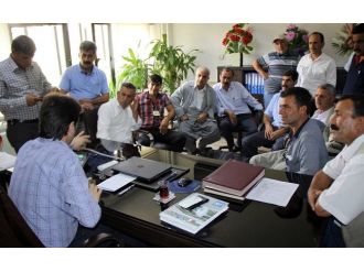 Dicleli Muhtarlardan Dicle Edaş’a Ziyaret