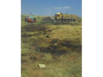 Kırık Cam Şişesi Yangına Sebep Oldu