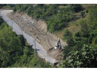 Tunç Yol Genişletme Çalışmalarını İnceledi