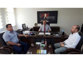 Başkan Bakıcı’dan Göç İdaresi Müdürü Hüseyin San’a Ziyaret