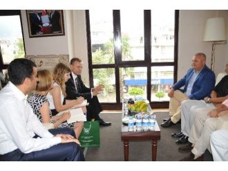 Litvanya Ankara Büyükelçisi Bruzga Alanya’da