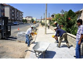 Karaman Belediyesi’nin Asfalt Ve Kaldırım Çalışması
