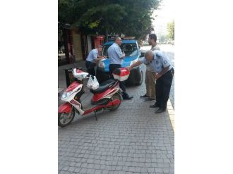 Zabıta Motosiklet Denetiminde