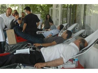 Vedaş’tan Kızılay’a Kan Bağışı
