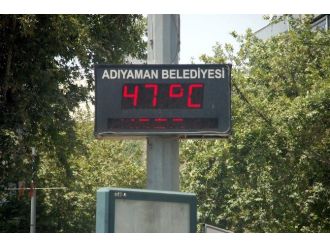 Adıyaman’da, Termometreler 47 Dereceyi Gördü