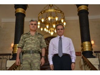 İl Jandarma Komutanı Albay Necmi İnce’den Veda Ziyareti