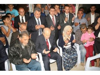 Bahçeli’den Şehitin Ailesine Taziye Ziyareti