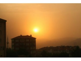 Yozgat’ı Toz Ve Duman Kapladı