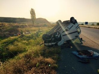 Çorum’da Kaza : 1 Ölü, 3 Yaralı