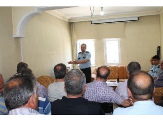 Tosya Emniyet Müdürlüğü Muhtarları Maganda Konusunda Uyardı