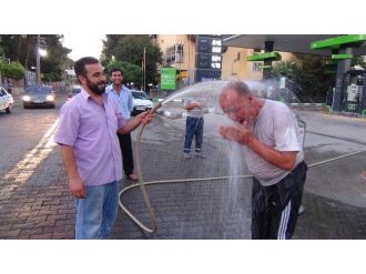 Ceylanpınar’da Sıcak Hava Bunaltıyor