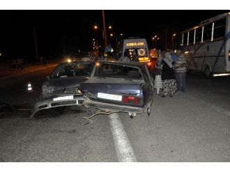 Seydişehir’de İki Otomobil Çarpıştı: 1 Yaralı