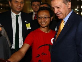 Endonezya’da Erdoğan’a Sevgi Seli
