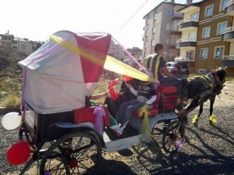 Develi’de Fayton Turlarına Yoğun İlgi