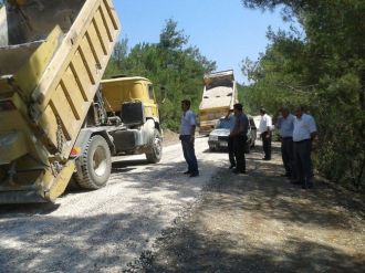 Kaymakam Çakıcı, Yol Ve Gölet Çalışmalarını İnceledi