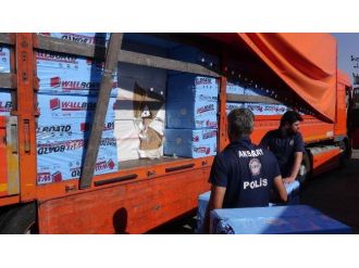 Aksaray’da Tır’da 100 Bin Paket Kaçak Sigara Ele Geçirildi