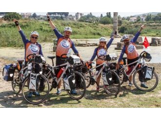 Sınır Ötesi Bisiklet Yolcuları Nilüfer’den Geçti