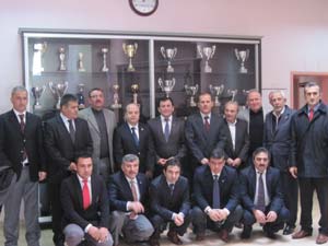 Kabakcı, TÜFAD Yeni Yönetimini Makamında Ağırladı