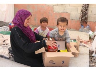 Ankara Büyük Şehir Belediyesi’nden Suriyeli Ailelere Yardım