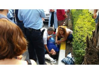 Antalya’da Yaya Öncelikli Yolda Çocuğa Otomobil Çarptı