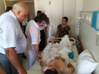 Ambulans Helikopter Parçalanan Ayağı Kurtarmak İçin Havalandı