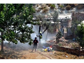 Söke’de Ev Yangını Korkuttu