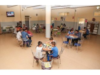 Şehitkamilli Öğrenciler Tatilini Sosyal Tesislerde Geçiriyor