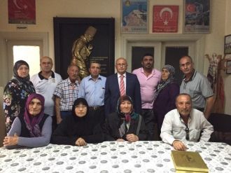 Çakırözer’den Şehit Yakınlarına Ziyaret