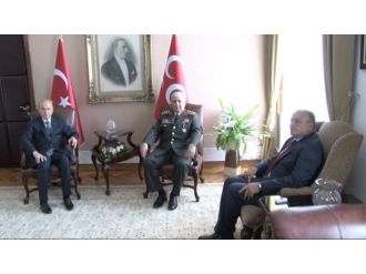 Genelkurmay Başkanından Bahçeli’ye Veda Ziyareti