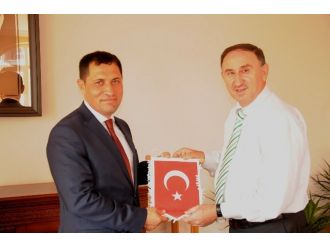 Başkan Kurtulan’dan Yeni Kaymakam Masatlı’ya Ziyaret